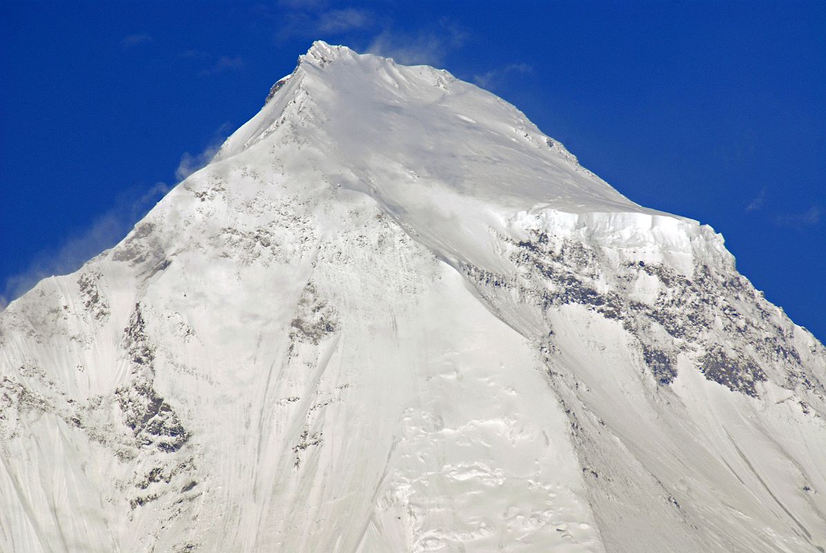 07 Dhaulagiri North Face Close Up After Sunrise From Kharka On Way To Mesokanto La Dhaulagiri North Face close up just after sunrise from our camp on the kharka (3460m) above Jomsom on the way to Tilicho Lake.